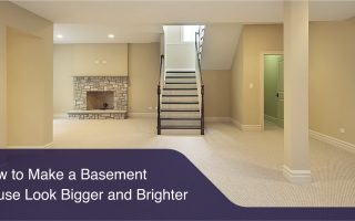 How to Make a Basement House Look Bigger and Brighter